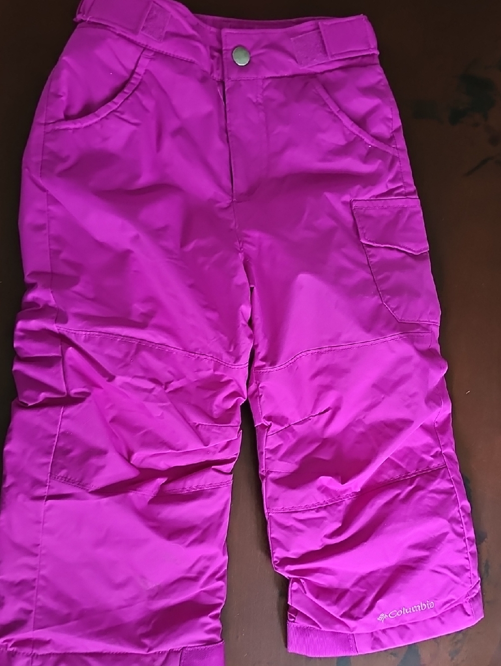 Columbia Kids Magenta Snow Pants